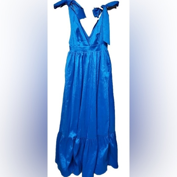 LULU's Sexy Elegant Prom Wedding Formal Event Chic Aline Maxi Gown NWOT - Picture 5 of 5